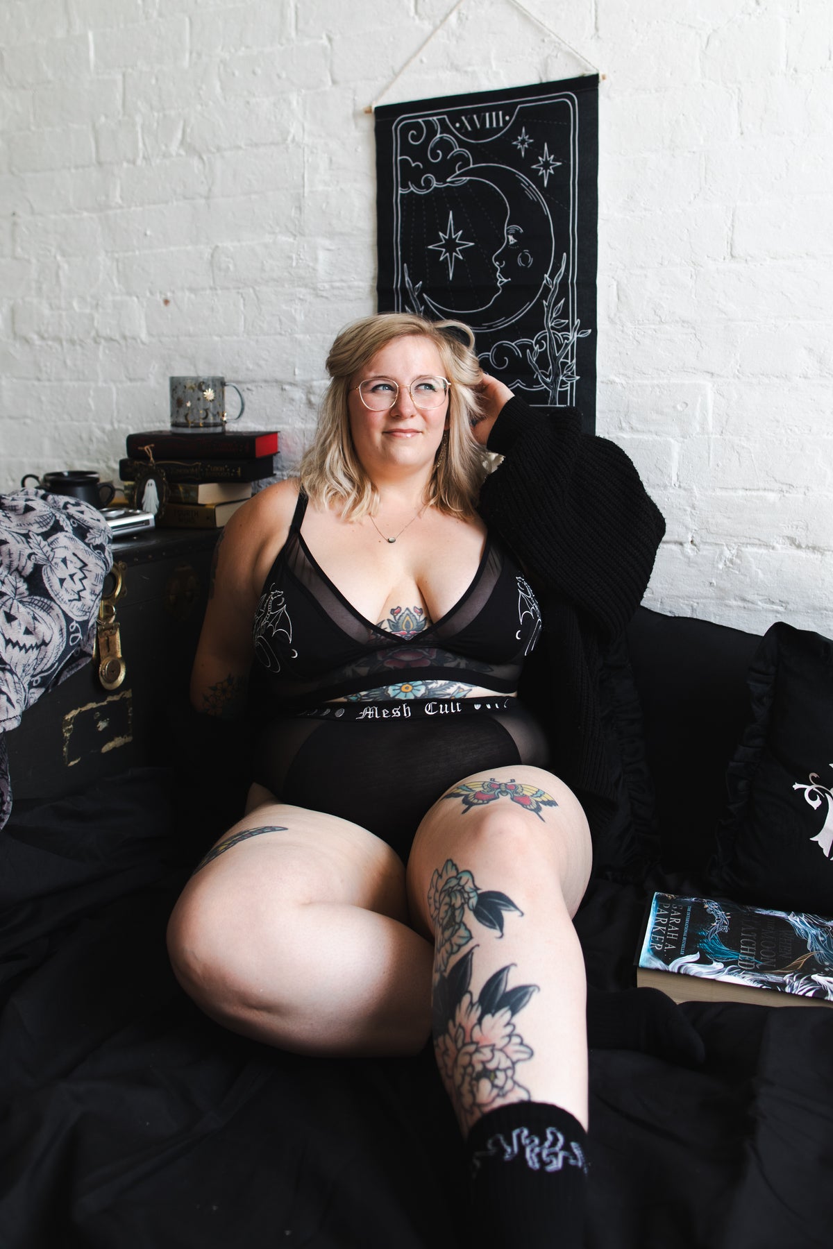 The Dragon Edit - Wireless Longline Bralette