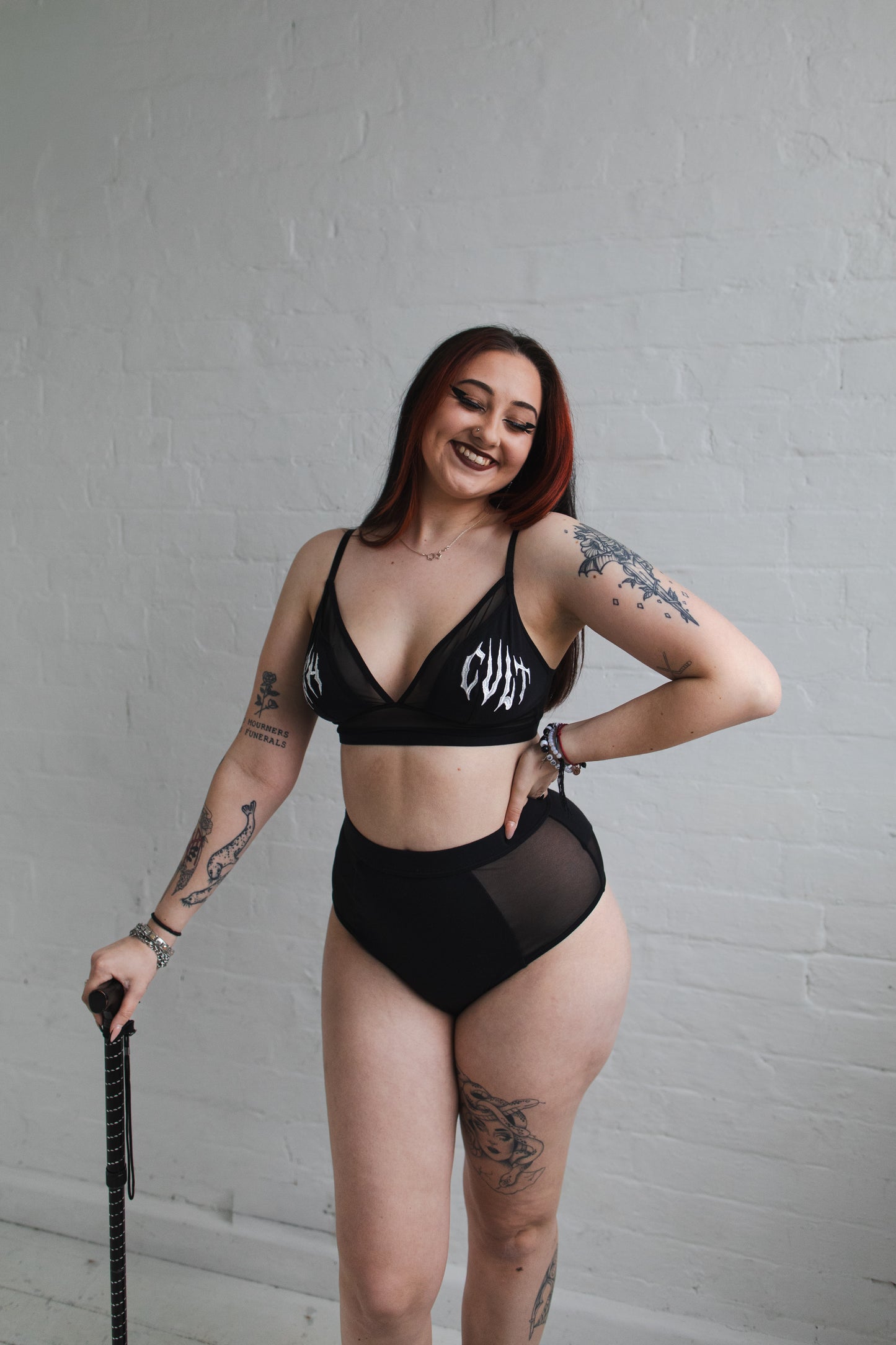 The Metal Edit - High Waisted Briefs