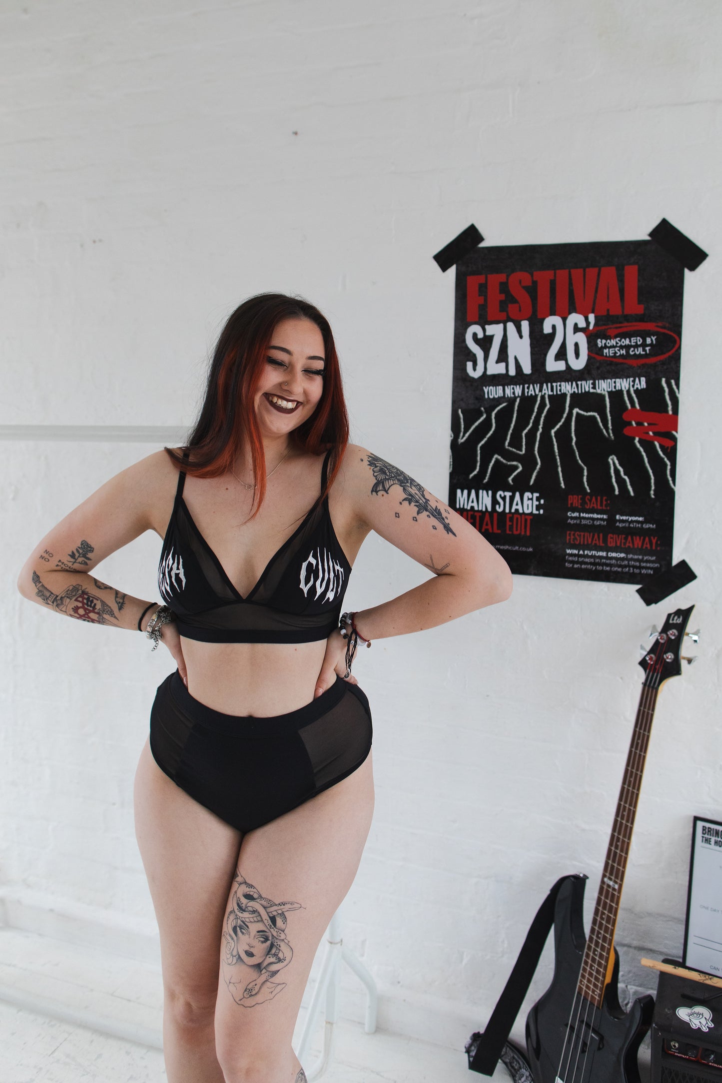 The Metal Edit - Wireless Longline Bralette