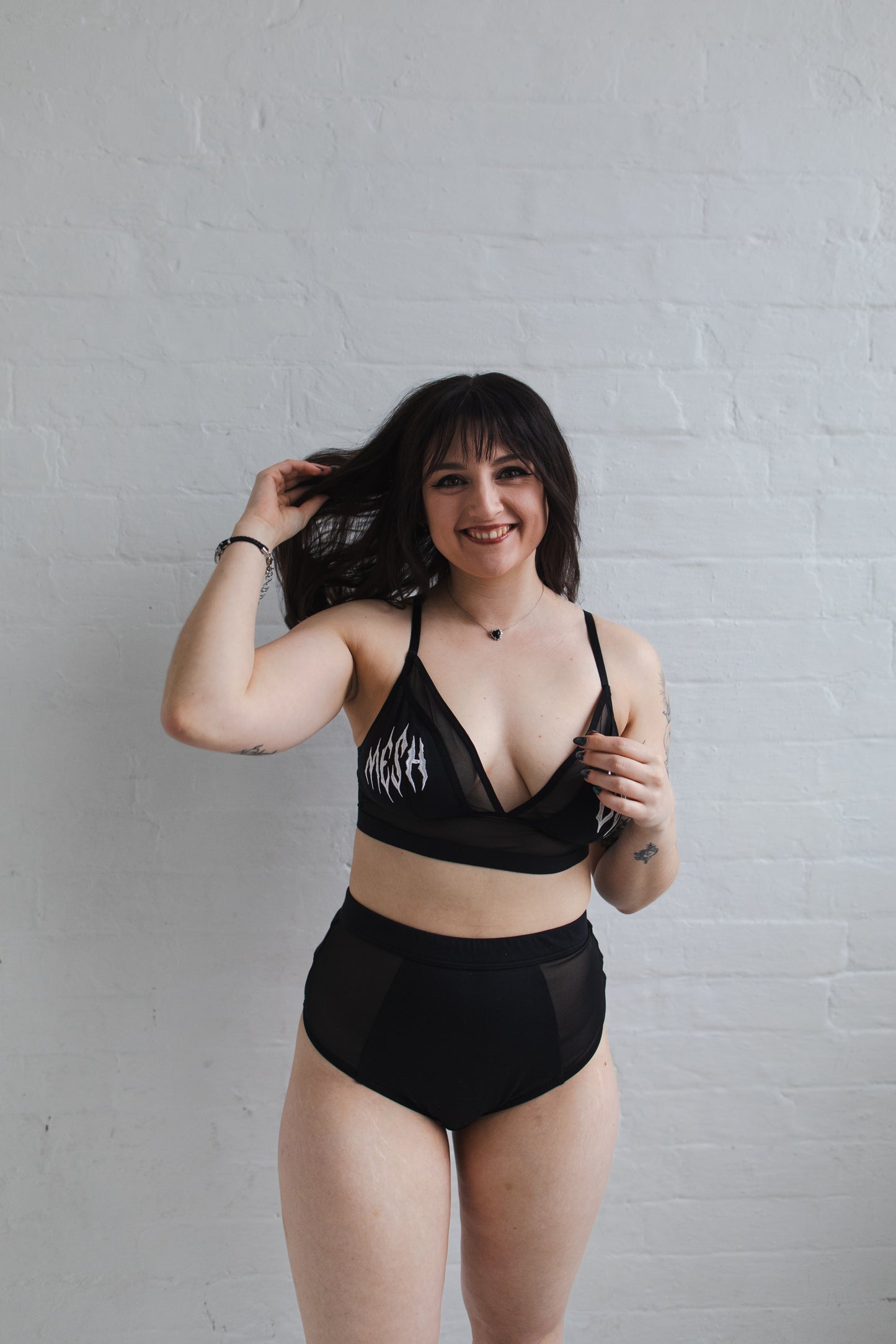 The Metal Edit - High Waisted Briefs