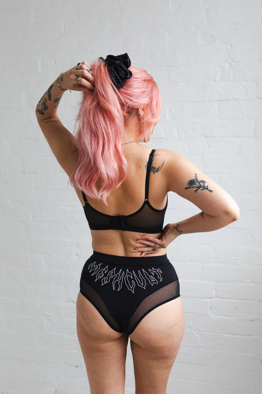 The Metal Edit - High Waisted Briefs