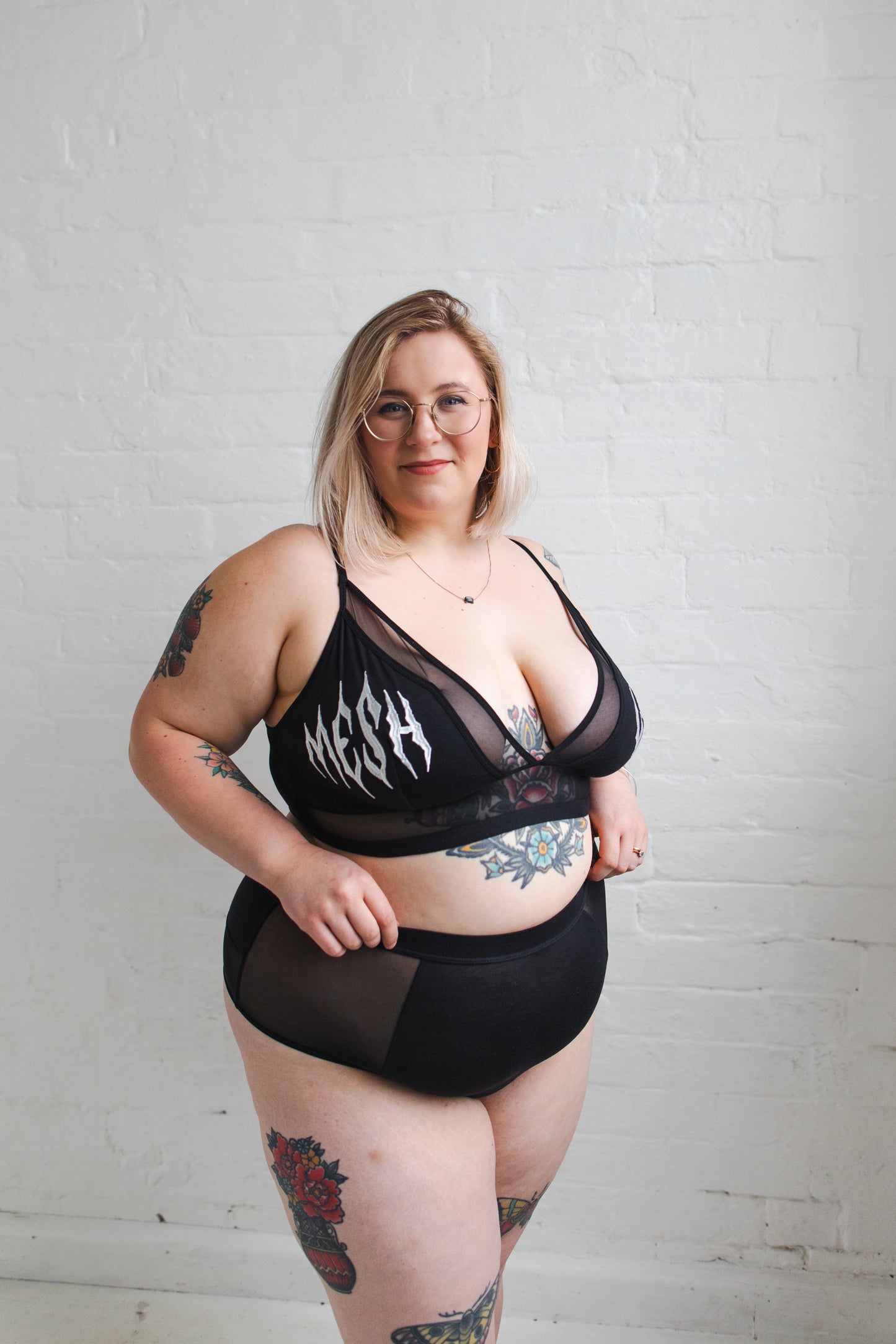 The Metal Edit - High Waisted Briefs