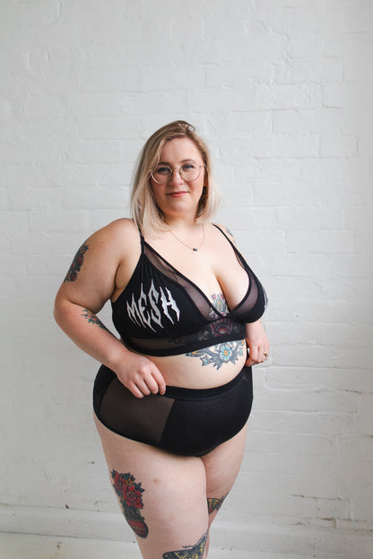 The Metal Edit - High Waisted Briefs
