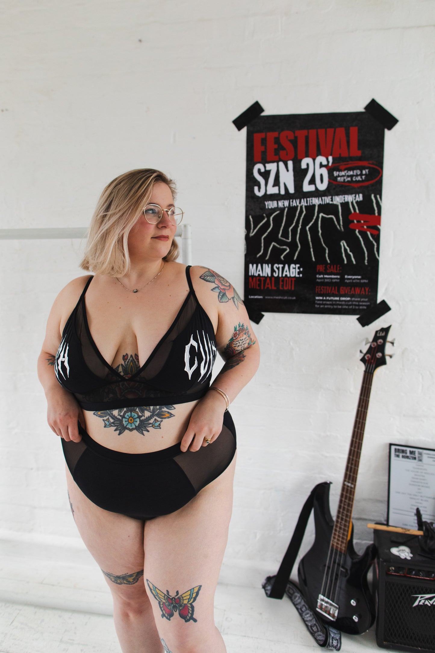 The Metal Edit - Wireless Longline Bralette