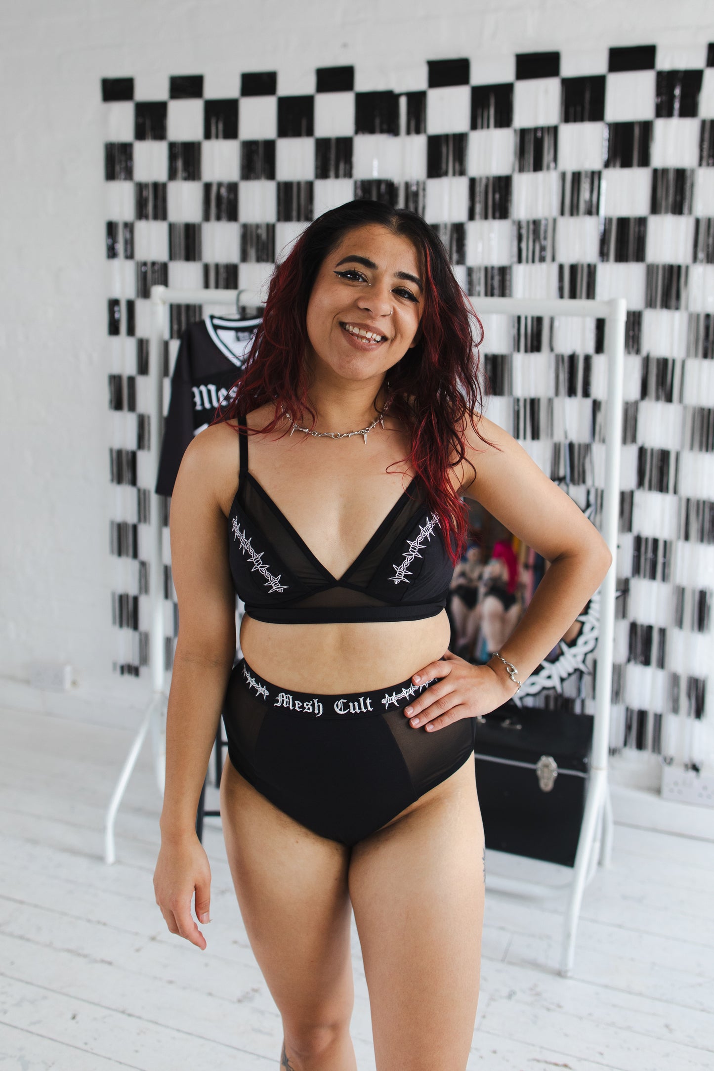 Barbed Wire Edit - High Waisted Briefs