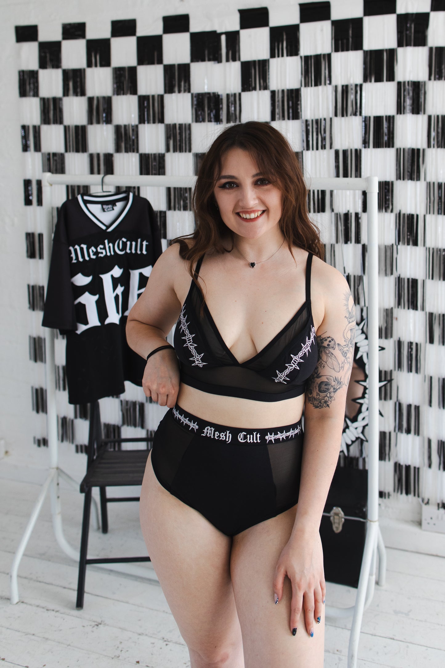 Barbed Wire Edit - High Waisted Briefs