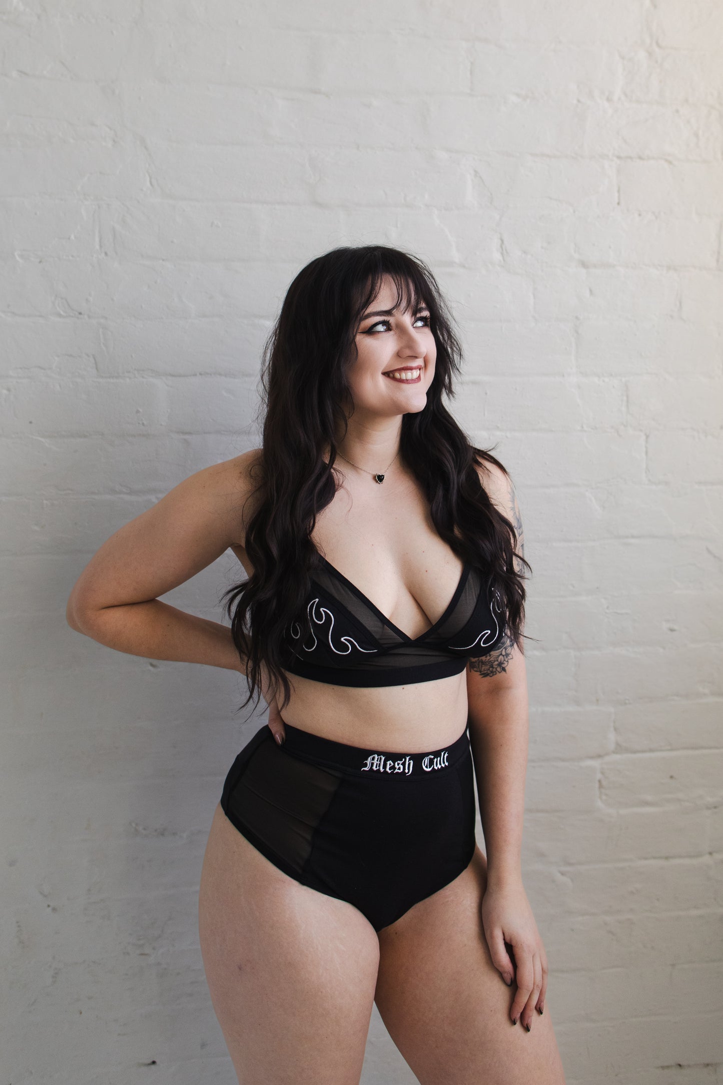 The Flame Edit - Wireless Longline Bralette