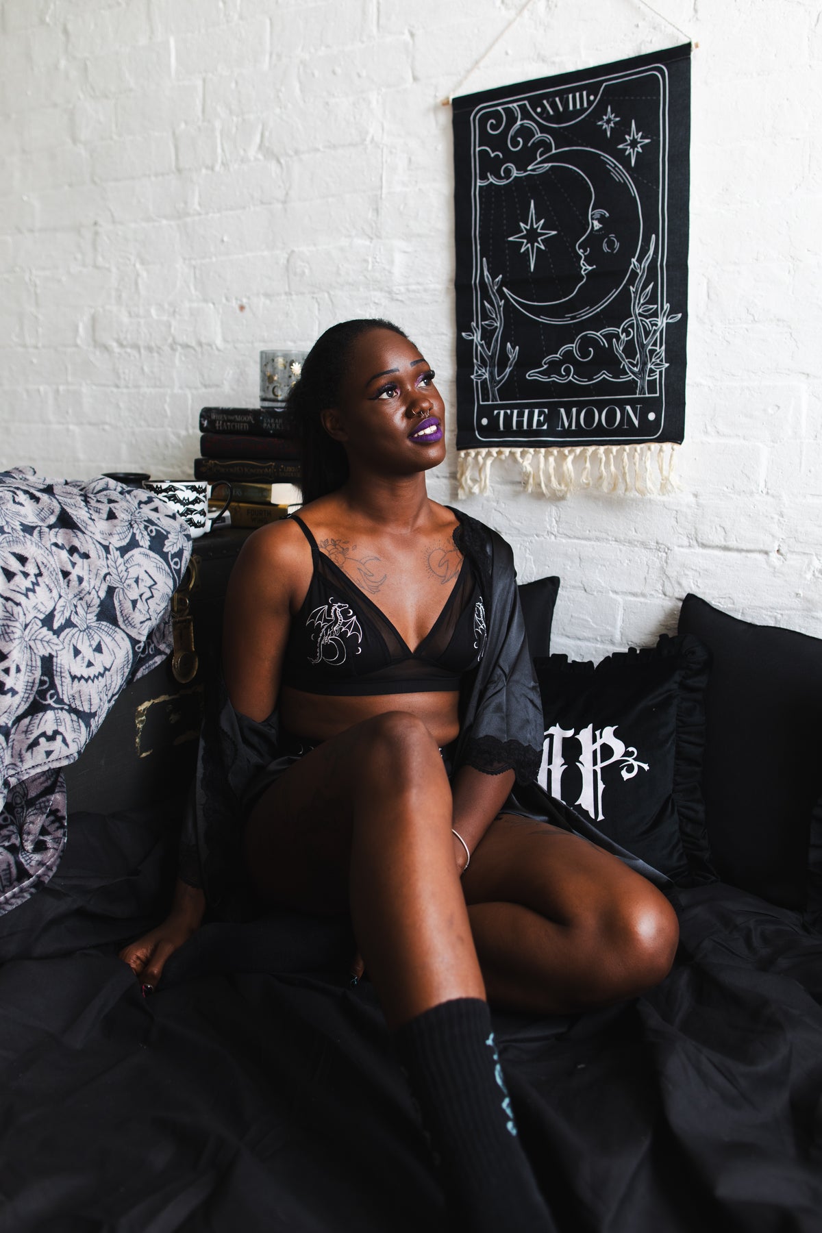 The Dragon Edit - Wireless Longline Bralette