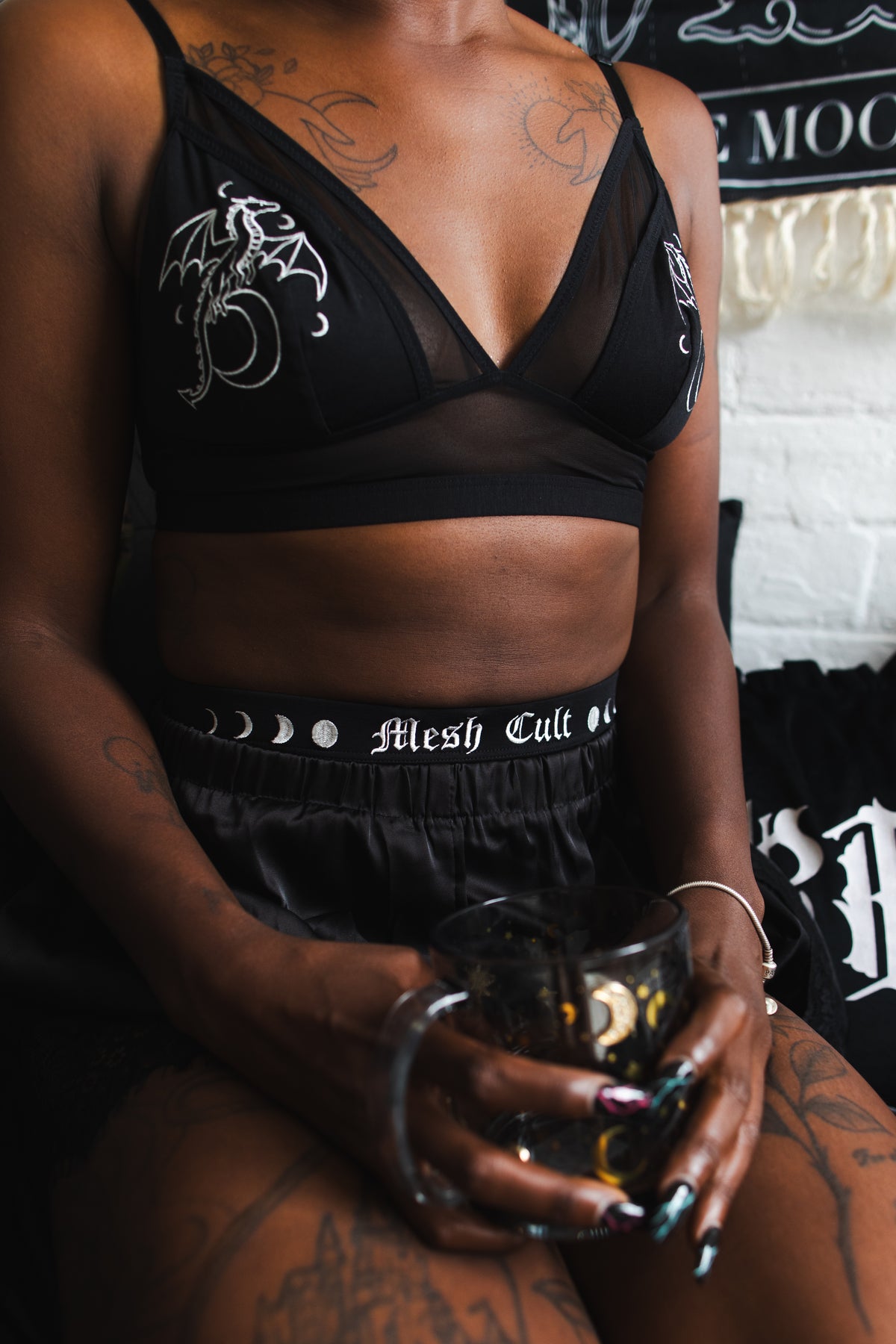 Moon Phases - High Waisted Briefs