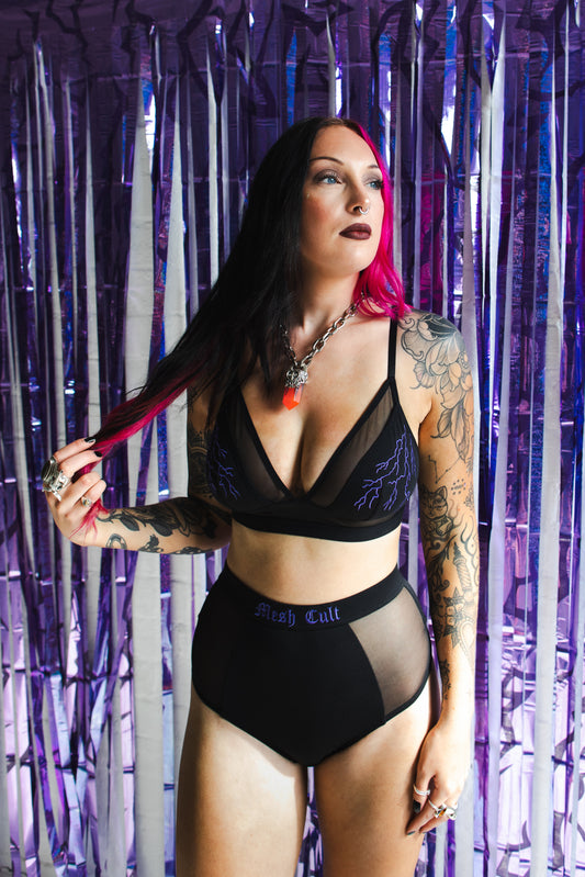 Lightning Edit - Wireless Longline Bralette