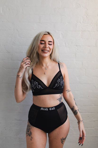 The Flame Edit - Wireless Longline Bralette