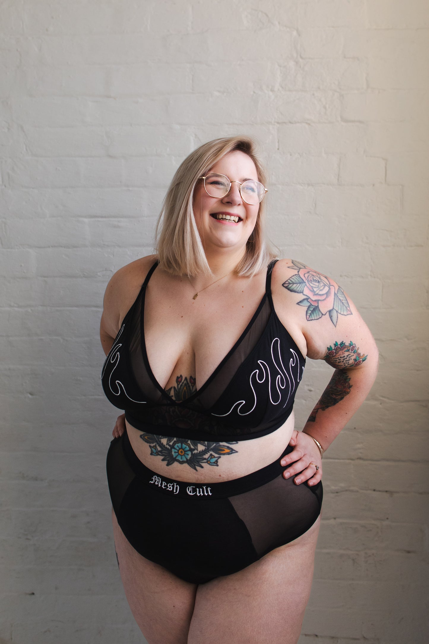 The Flame Edit - Wireless Longline Bralette