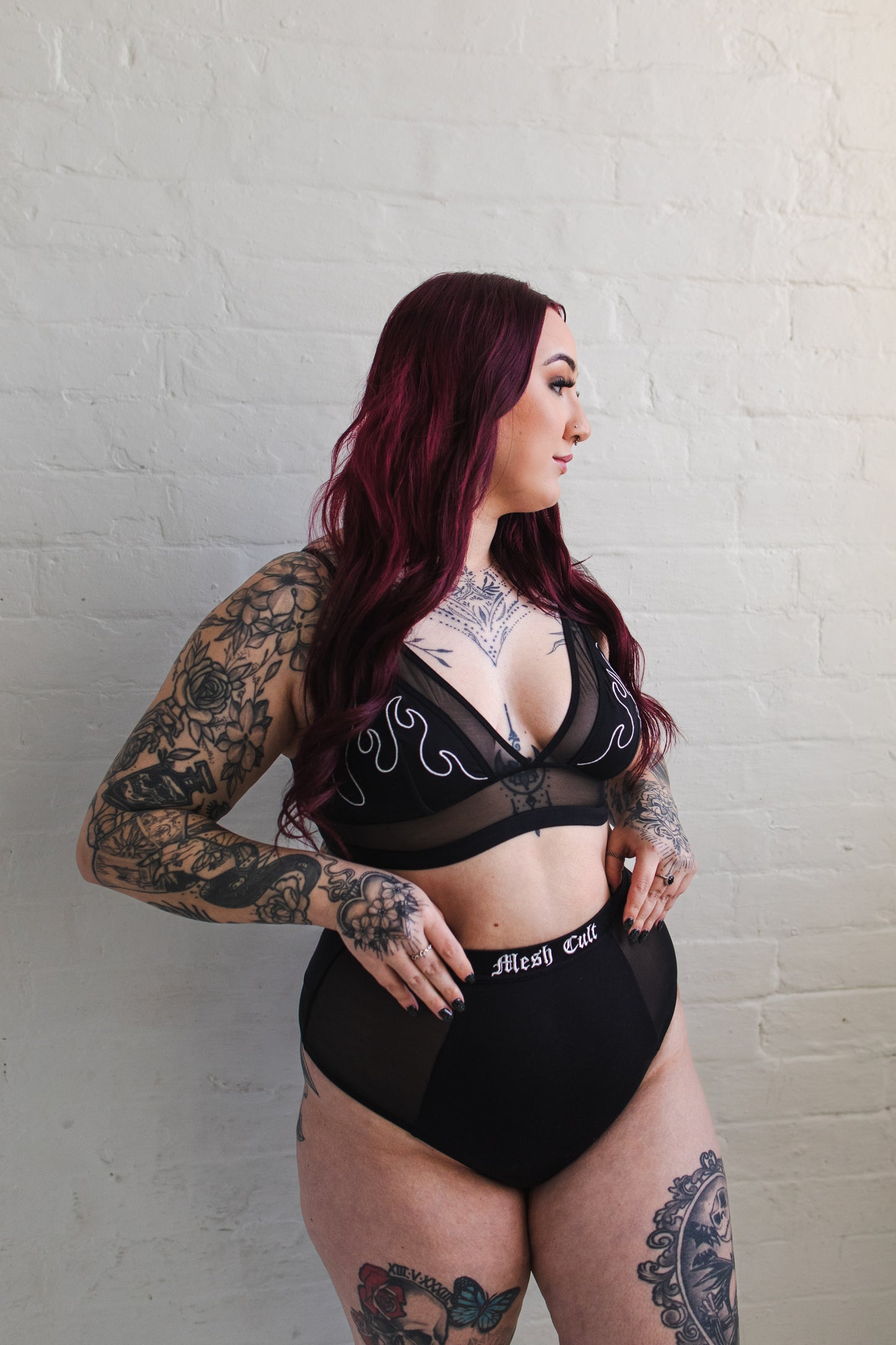 The Flame Edit - Wireless Longline Bralette