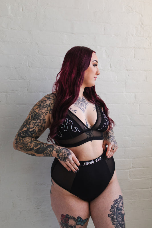 The Flame Edit - Wireless Longline Bralette