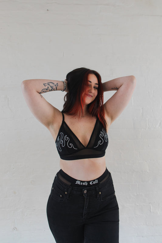 Wireless Longline Bralette - The Flame Edit