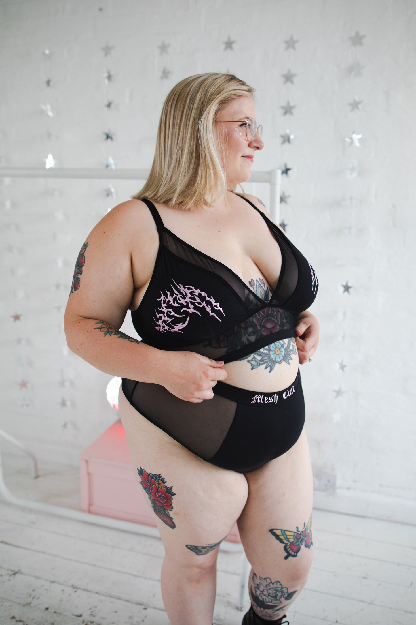 Pink High Waisted Briefs - The Cult Classics 2.0